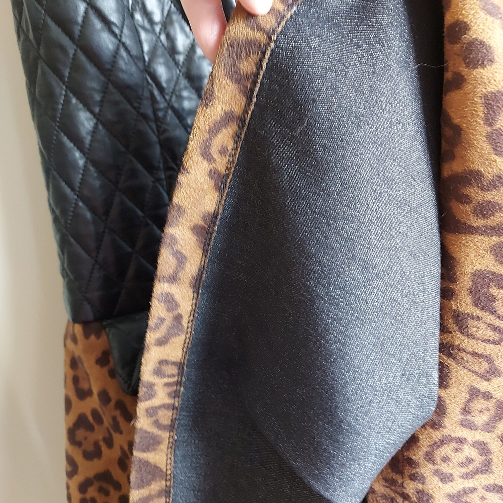 ♡ Ladies Dress with leather detail - Picture 6 of 12